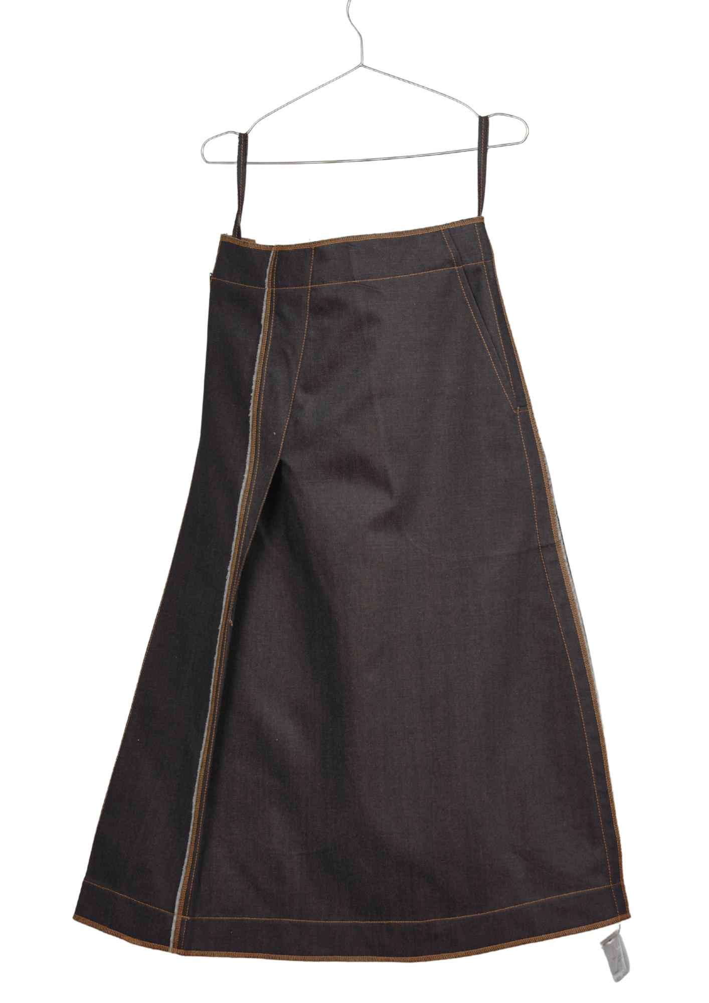 Galang Skirt in Choco Denim