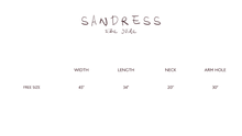 Load image into Gallery viewer, SANDRESS
