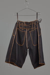 SAKAY SHORTS in Choco Denim